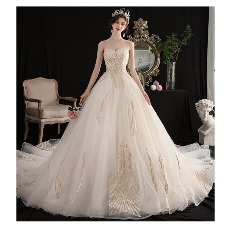 Elegant Off the Shoulder A-Line Wedding Dress 2025 Boho Bridal Gown